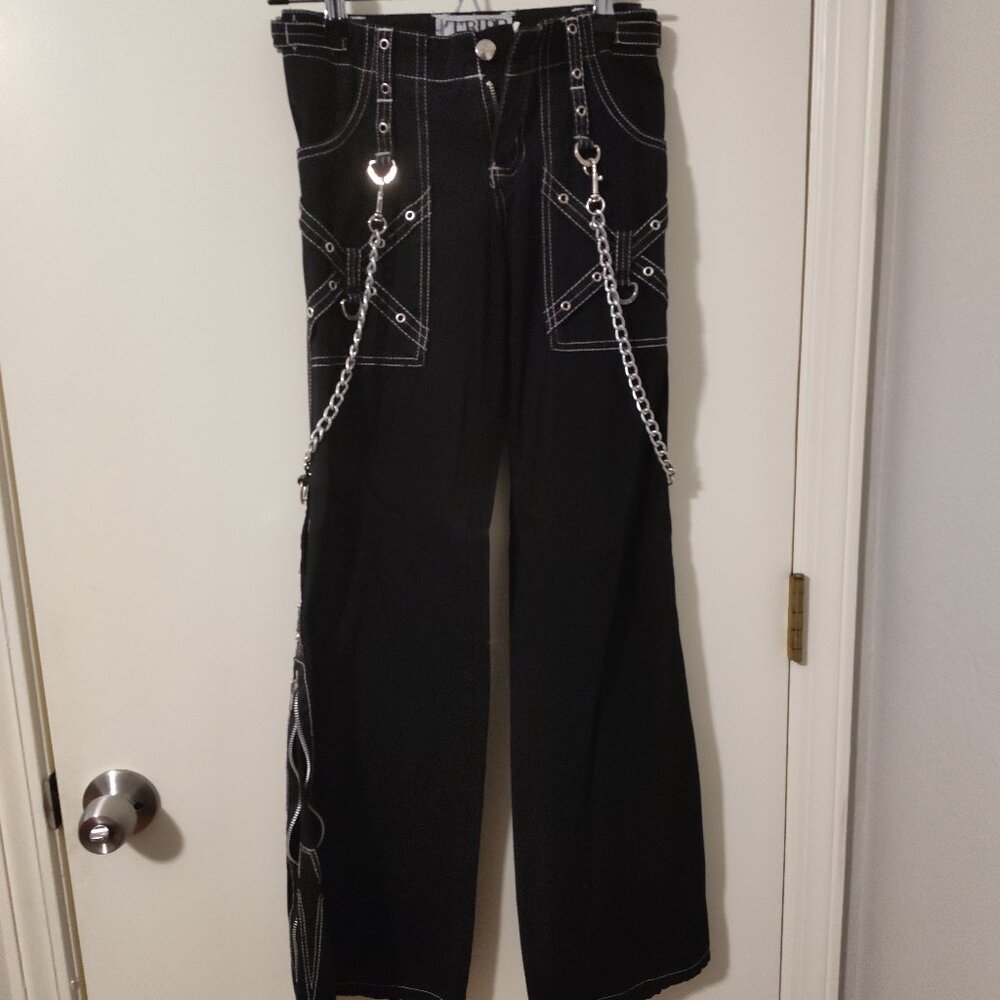 Size 0 - Black w/ White Stitching Tripp NYC Pants